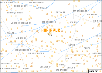 map of Khairpur