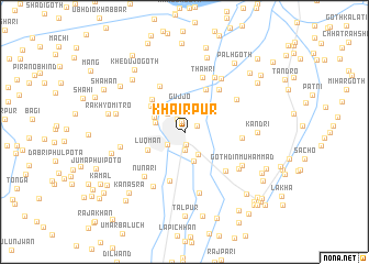 map of Khairpur