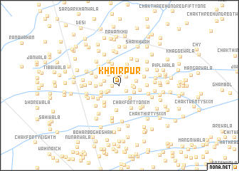 map of Khairpur