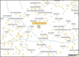map of Khair Wāh