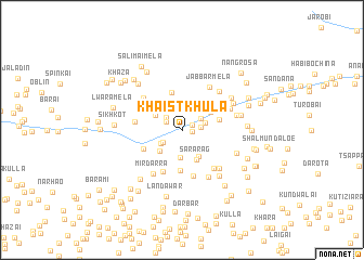 map of Khaist Khula