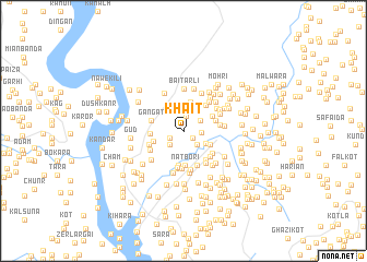 map of Khait