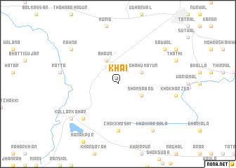 map of Khāi