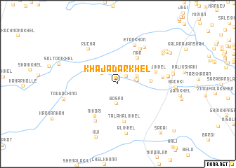 map of Khajadar Khel