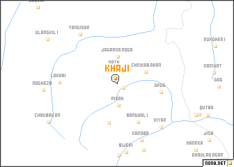 map of Khāji