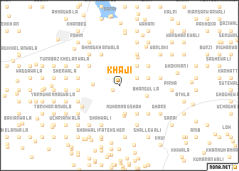 map of Khāji