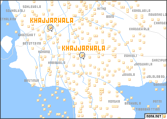 map of Khajjarwāla