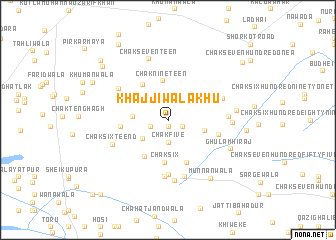 map of Khajjiwāla Khu