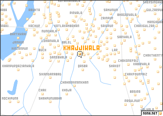 map of Khajjīwāla