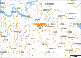 map of Khajjiwāla