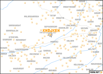 map of Khajkeh