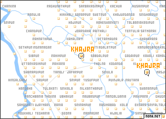map of Khājra