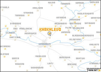 map of Khakhlëvo