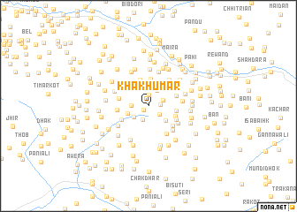 map of Khakhumār