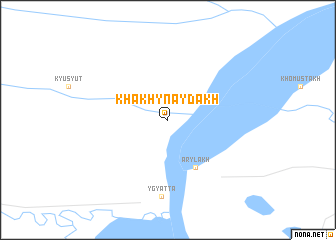 map of Khakhynaydakh