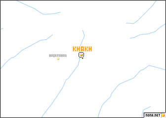 map of Khākh