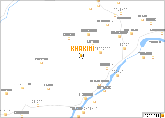 map of Khakimí