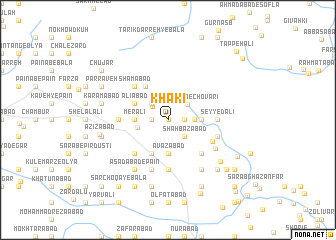 map of Khākī