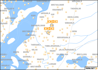 map of Khāki