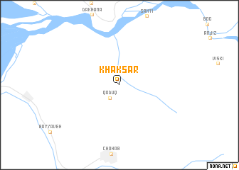 map of Khāksār