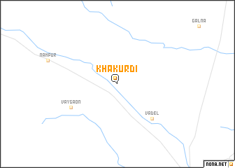 map of Khakurdi