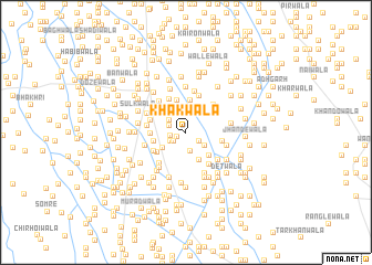 map of Khākwāla