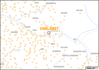 map of Khalabat