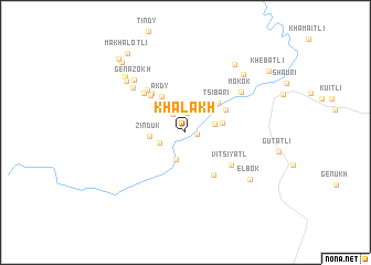 map of Khalakh