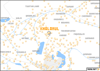 map of Khalamul