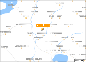 map of Khálara