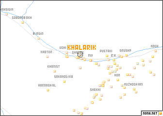 map of Khalārik