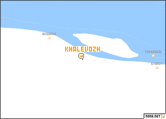 map of Khalevozh
