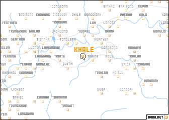 map of Khả Lễ