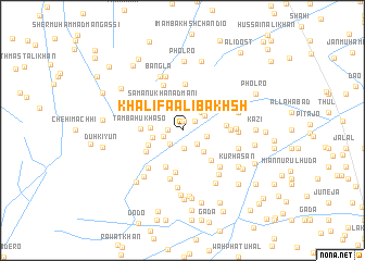 map of Khalifa Ali Bakhsh