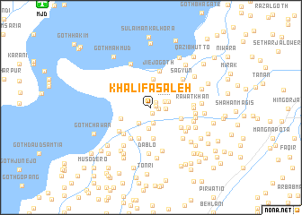 map of Khalifa Sāleh