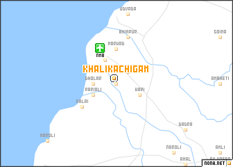 map of Khali Kachigam