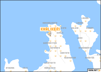 map of Khalikerí