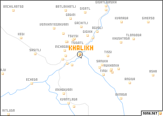 map of Khalikh