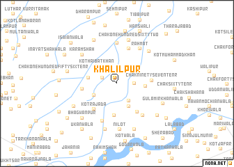 map of Khalilpur