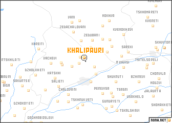 map of Khalipauri