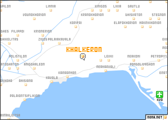 map of Khalkerón