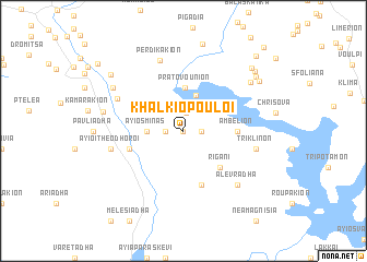 map of Khalkiópouloi