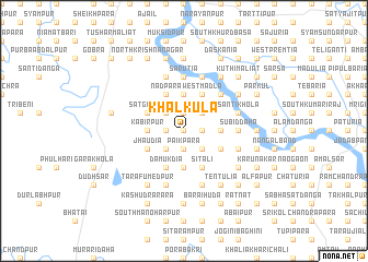 map of Khālkula