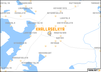 map of Khallasel\