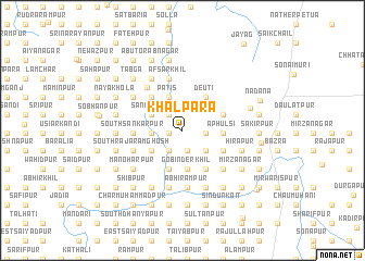 map of Khalpara