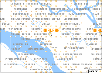 map of Khālpār
