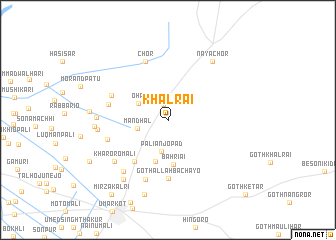 map of Khalrāi
