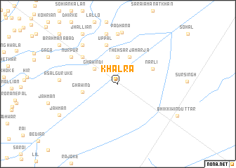 map of Khālra