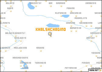 map of Khalshchagino