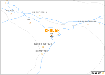 map of Khal\